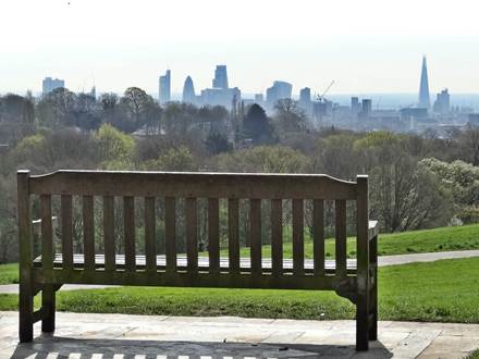 View from the Park Hampstead Heath