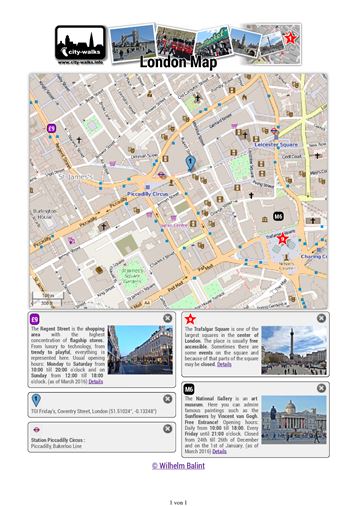 London Map Printable