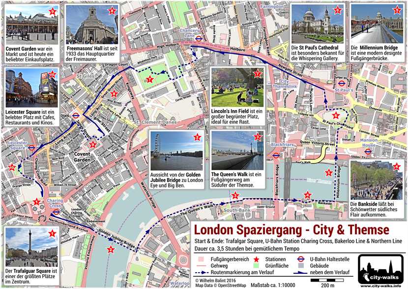 London Spaziergang City & Themse PDF