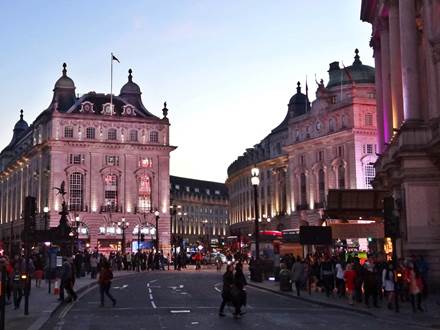 Regent Street bei Piccadilly Circus