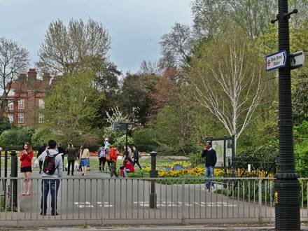 Regent's Park Eingang