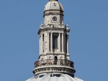Golden Gallery auf der Kuppel
