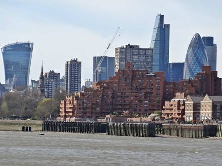 River Thames at Docklands
