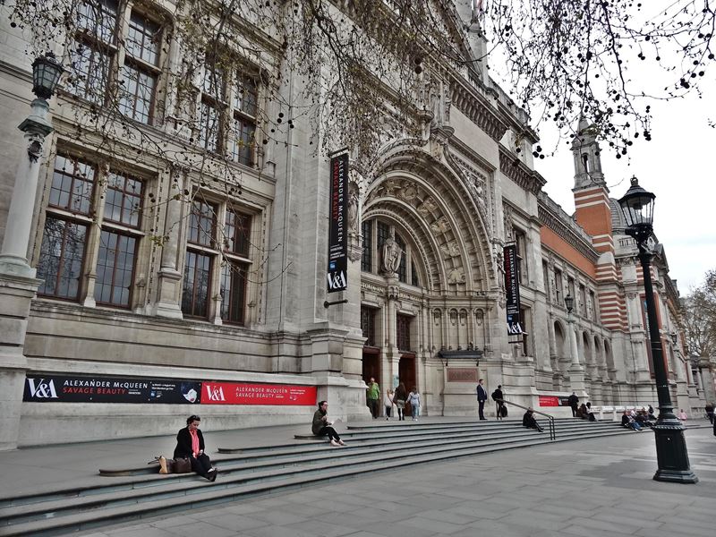 Victoria and Albert Museum in London, UK