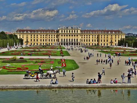 View from Neptune Fountain