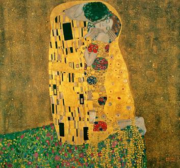 The Kiss by Gustav Klimt