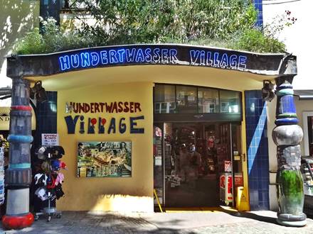 Hundertwasser Village Shopping Center