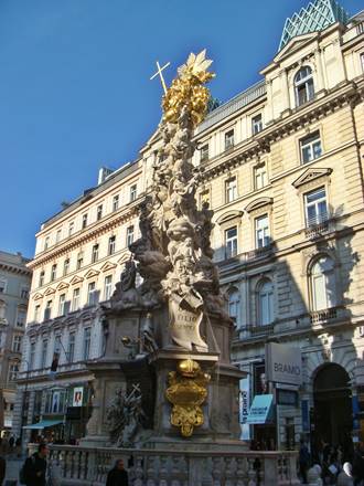 Pestsäule Wien Graben