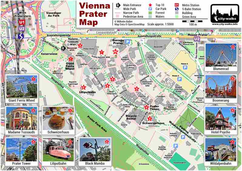 Vienna Prater Map - PDF